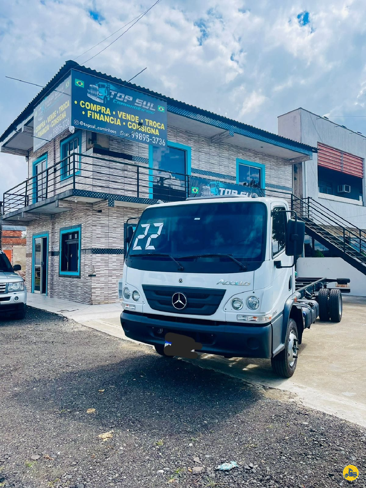 CAMINHAO MERCEDES-BENZ MB 815 Chassis 3/4 4x2 Top Sul Caminhões CURITIBA PARANÁ PR